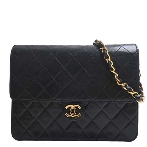 second hand chanel matrasse|Chanel Matrasse Leather Shoulder Bag (Pre.